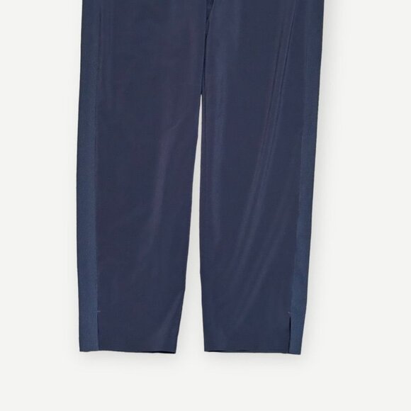 Brooklyn Ankle Pant Navy 8 Reg Pockets Casual Travel Commute School Athleisure - Picture 5 of 7